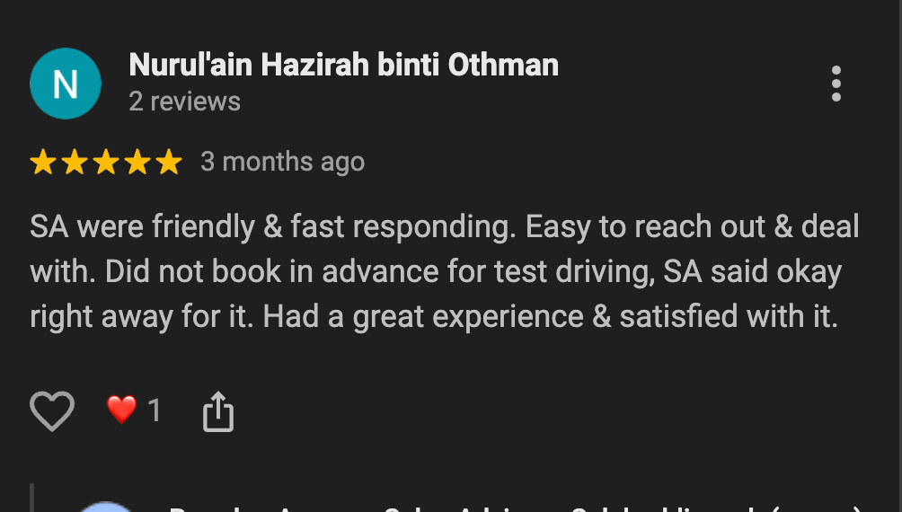 Screenshot Google review Proton 2